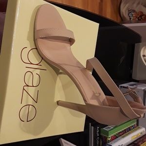 Stiletto high heel sandals